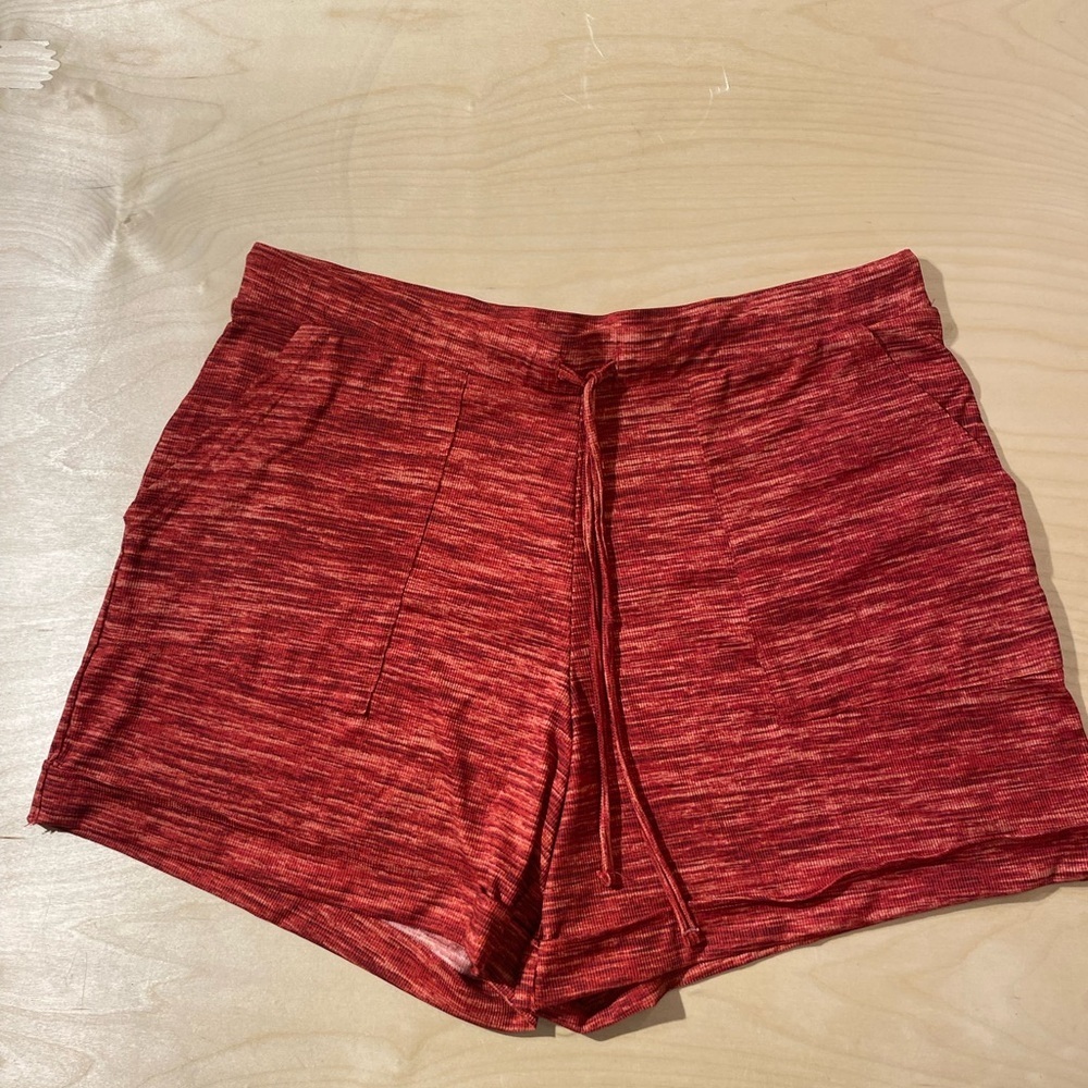 Lularoe Women's Red Casual Shorts XL (MZ)
